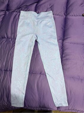 Gym Shark Light Blue + Light Purple. Like new.